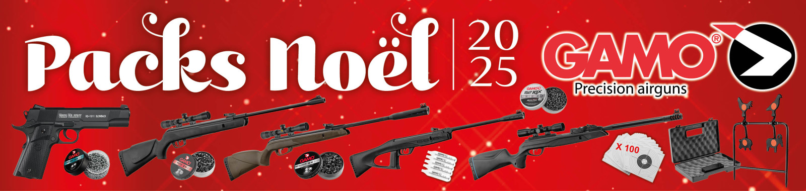 Packs Noël Gamo 2025