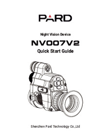 NV007V2 - Quick Start Guide (Multilingual)