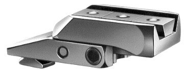 Pied avant rail ZM coudé