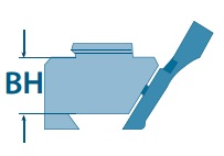 Verrou A Levier Reglable Prisme 11 Coudé