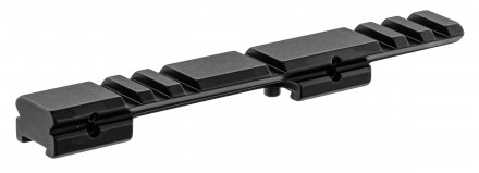 Bases and rails for 22 LR rifle with 30 MOA