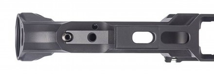 Photo AEL5561-03 Black anodized M4E1 Stripped lower receiver