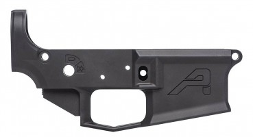 Photo AEL5561 Black anodized M4E1 Stripped lower receiver