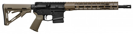 Photo AEM4147-03 AR15 AERO PRECISION M4E1 type rifle black barrel 14.5 '' cal. 5.56mm Black / FDE
