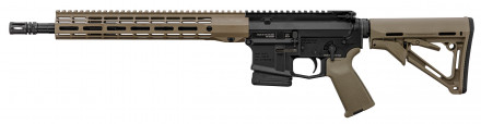 Photo AEM4147-04 AR15 AERO PRECISION M4E1 type rifle black barrel 14.5 '' cal. 5.56mm Black / FDE