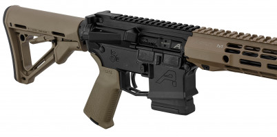 Photo AEM4147-06 AR15 AERO PRECISION M4E1 type rifle black barrel 14.5 '' cal. 5.56mm Black / FDE