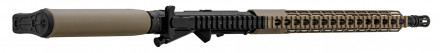 Photo AEM4147-08 AR15 AERO PRECISION M4E1 type rifle black barrel 14.5 '' cal. 5.56mm Black / FDE