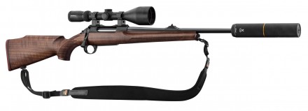 AFFUT PACK - BCM Rubis wood stock with scope + silencer + Pirch rod