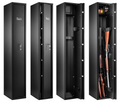 Coffre Rietti 5 armes à serrure à clef - 150 cm - 2mm
