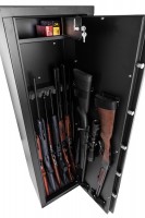 CR2210-2 Coffre Rietti 8+2 armes à serrure à clef - 150 cm - 2mm Photo CR2210-2 Coffre Rietti 8+2 armes à serrure à clef - 150 cm - 2mm