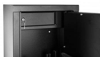 CR2210-4 Coffre Rietti 8+2 armes à serrure à clef - 150 cm - 2mm Photo CR2210-4 Coffre Rietti 8+2 armes à serrure à clef - 150 cm - 2mm