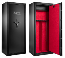 Rietti 23-gun safe with key lock - 150 cm