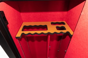 CR3218E-4 Coffre Rietti 18 armes à serrure à combinaison - 150 cm - 3mm Photo CR3218E-4 Coffre Rietti 18 armes à serrure à combinaison - 150 cm - 3mm