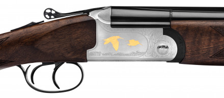 Photo DC024R-14.jpg Fair Becassier Shotgun with Silver Action - Smooth Barrel