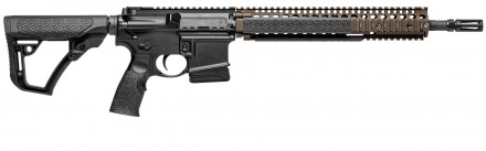 Rifle type AR15 DANIEL DEFENSE M4A1 14.5 '' barrel cal. 5.56 Black - FDE