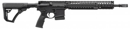 DDM4143-03 Daniel Defense M4A1 14.5'' .223 Rem semi-automatic rifle full black Photo DDM4143-03 Daniel Defense M4A1 14.5'' .223 Rem semi-automatic rifle full black