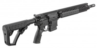 Photo DDM4143-06 Carabine semi automatique Daniel Defense M4A1 14,5'' .223 Rem full black