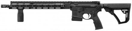 Photo DDV7161-11 Rifle type AR15 DDM4 V7 black barrel 16 '' cal. 5.56