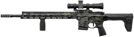 Photo DDV7183NF-3 Daniel Defense DDM4 V7 Pro Dark Aces 5.56 semi-automatic rifle + Night Force NX8 1-8x24 scope - Limited Edition
