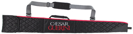 Fourreau LUXE matelassé noir/rouge 135 cm - Caesar Guerini