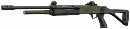 Photo FA1994-13.jpg FABARM STF/12 Pistol Grip Mil Spec Green Caliber 12/76 - 61 cm - 4+1 shots