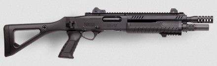 Fabarm Professional STF 12 Compact Black Pump Action Shotgun
