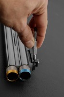 FO160-10 FOSSARI Sporting CRX9 12/76 avec crosse réglable + bande de visée 1/2 haute (Canons 76 cm) Photo FO160-10 FOSSARI Sporting CRX9 12/76 avec crosse réglable + bande de visée 1/2 haute (Canons 76 cm)