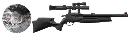 Photo G1650PA-4.jpg PACK GAMO Arrow PCP + Lunette Pard vision nocturne + Torche IR