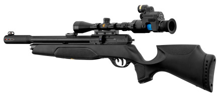 Photo G1651PCO-05.jpg Pack Gamo Arrow SLT 4,5 mm PCP + Pard NV007V2 + Pompe
