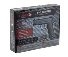 C-15 BLOWBACK Pistolet Compact - Alimentation CO2 - Calibre 4,5 Photo C-15 BLOWBACK Pistolet Compact - Alimentation CO2 - Calibre 4,5