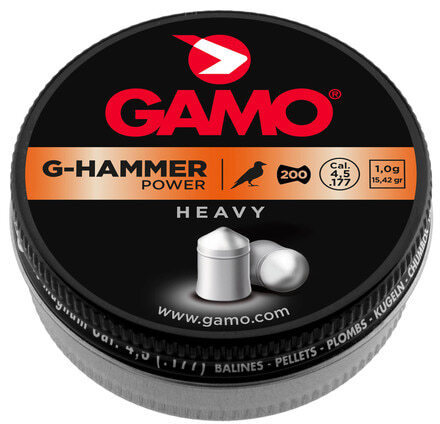 Photo GAMO Plombs HAMMER - Energy - PLOMBS LOURDS - (200p. - cal.4.5)