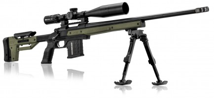 Pack Howa ORYX stock rifle and Nikko Stirling Diamond 6-24x50 scope