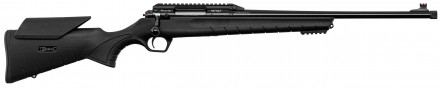 Monza composite bolt-action rifle, black + sheath