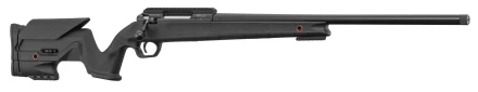 Monza .308 black bolt action rifle 61cm barrel
