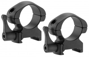 Microdot Weaver-type lever collars, 25.4 mm diameter.