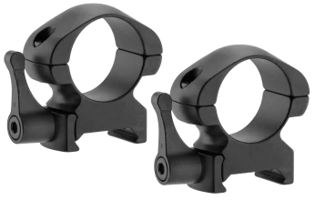 Microdot Weaver-type lever collars, 25.4 mm diameter.