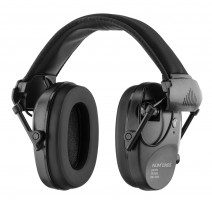 NUM'AXES - CAS1034 Black amplified noise-canceling headphones