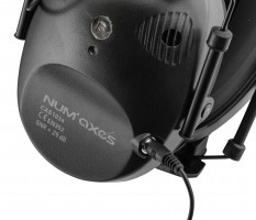 NUM480-7 NUM'AXES - Casque antibruit électro. CAS1034 Noir (livré sans piles) Photo NUM480-7 NUM'AXES - Casque antibruit électro. CAS1034 Noir (livré sans piles)