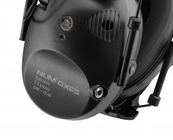 NUM480-8 NUM'AXES - Casque antibruit électro. CAS1034 Noir (livré sans piles) Photo NUM480-8 NUM'AXES - Casque antibruit électro. CAS1034 Noir (livré sans piles)