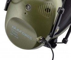 NUM485-7 Casque antibruit électronique Num'Axes CAS1034 Kaki Photo NUM485-7 Casque antibruit électronique Num'Axes CAS1034 Kaki