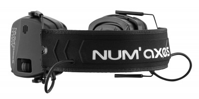 Photo NUM493-05 NUM'AXES CAS1036 Bluetooth noise canceling headphones Black