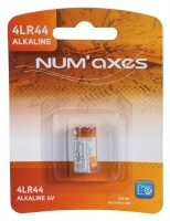 Photo NUM860 NUM'AXES - Blister 1 pile 4LR44 alcaline 6 V