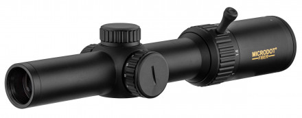 Photo OCF1424-01.jpg Microdot Fiber 1-4x24 Rifle Scope