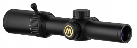 Photo OCF1424-04.jpg Microdot Fiber 1-4x24 Rifle Scope