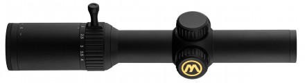 Photo OCF1424-06.jpg Microdot Fiber 1-4x24 Rifle Scope