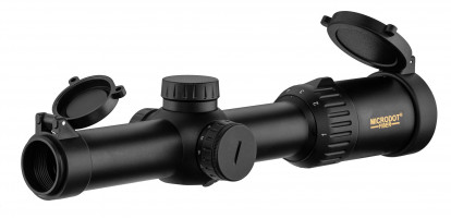 Photo OCF1824-02.jpg Microdot Fiber 1-8x24 driven riflescope