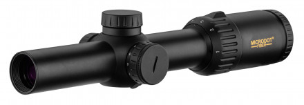 Photo OCF1824-03.jpg Microdot Fiber 1-8x24 driven riflescope