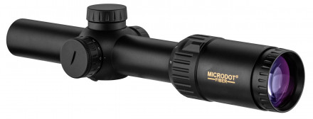 Photo OCF1824-06.jpg Microdot Fiber 1-8x24 driven riflescope