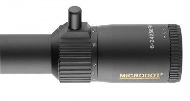 Photo OCT6150-9 Microdot FFP 6-24 x 50 scope - MOA