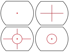 Photo OHR5010-R5.webp Point Rouge  Microdot Panorama MK III - Multi Réticule MR02